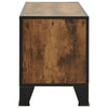 tv-skab 105x36x47 cm meal og MDF rustikbrun