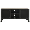tv-skab 105x36x47 cm metal og MDF grå