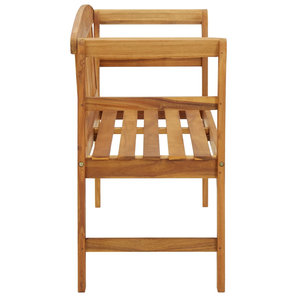 havebænk 114 cm massivt akacietræ