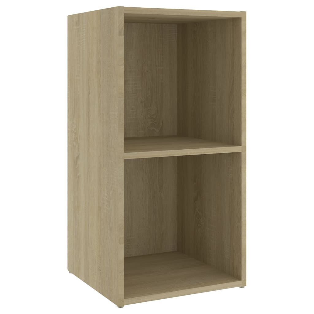 tv-skabe 2 stk. 72x35x36,5 cm konstrueret træ sonoma-eg