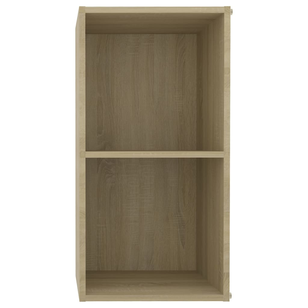 tv-skabe 2 stk. 72x35x36,5 cm konstrueret træ sonoma-eg