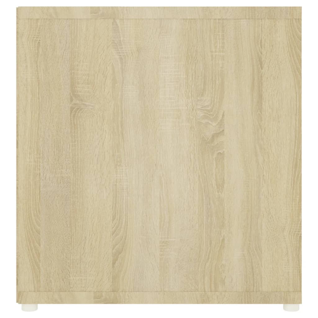 tv-skabe 2 stk. 107x35x37 cm konstrueret træ sonoma-eg