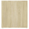 tv-skabe 2 stk. 107x35x37 cm konstrueret træ sonoma-eg