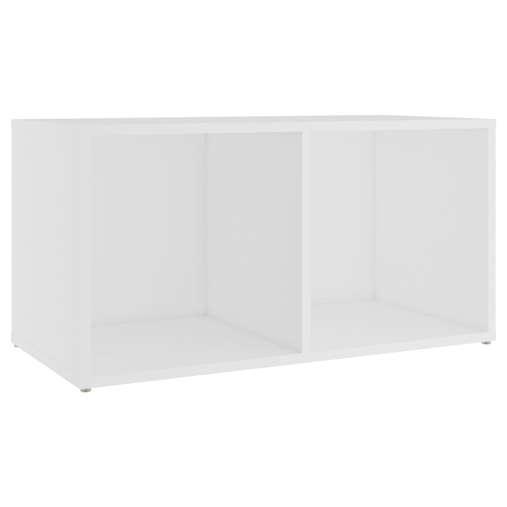 tv-skabe 2 stk. 72x35x36,5 cm konstrueret træ hvid