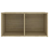 tv-skabe 2 stk. 72x35x36,5 cm konstrueret træ sonoma-eg