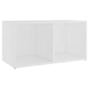 tv-skabe 4 stk. 72x35x36,5 cm konstrueret træ hvid