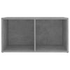 tv-skabe 4 stk. 72x35x36,5 cm konstrueret træ betongrå
