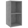 tv-skabe 4 stk. 72x35x36,5 cm konstrueret træ betongrå