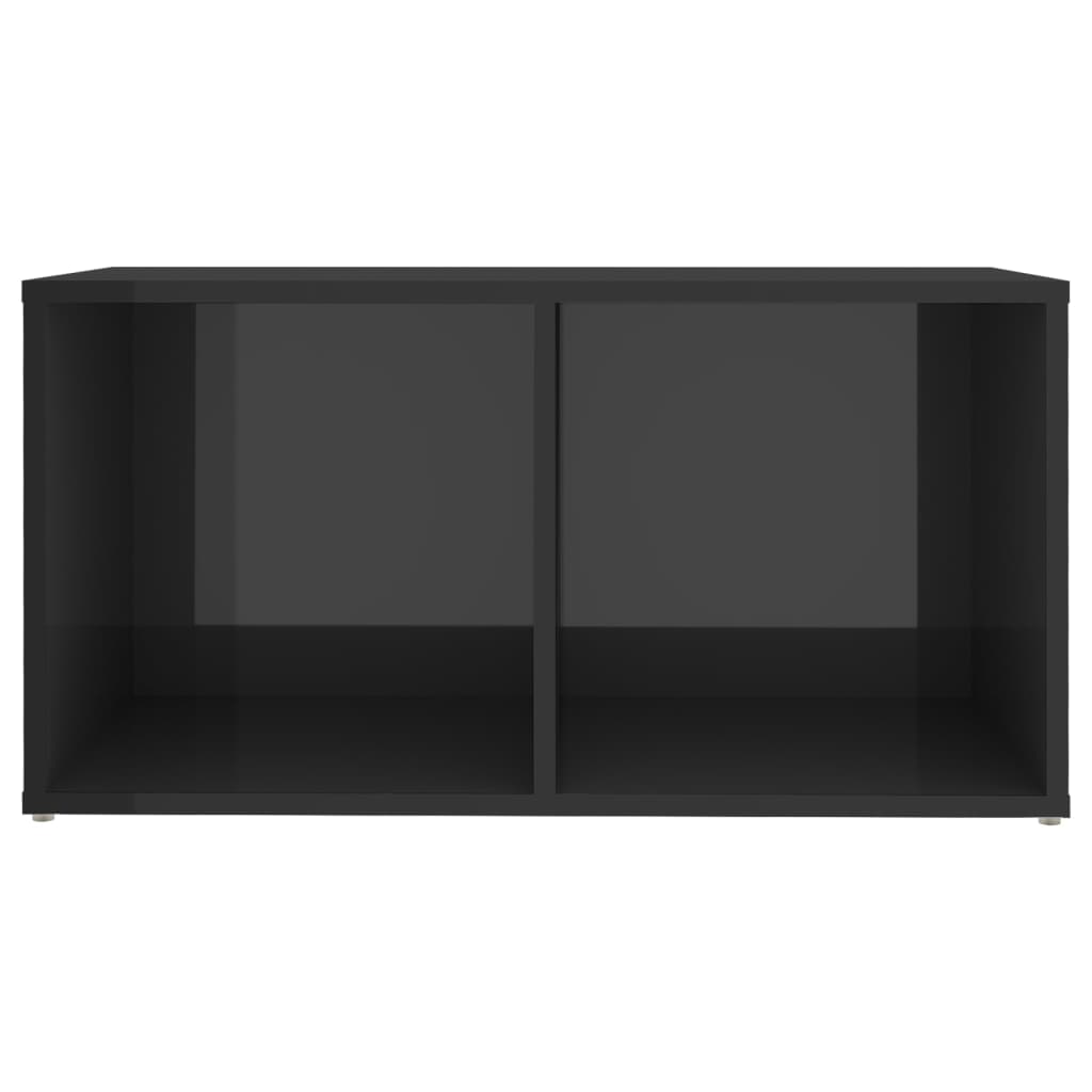 tv-skabe 4 stk. 72x35x36,5 cm konstrueret træ grå højglans