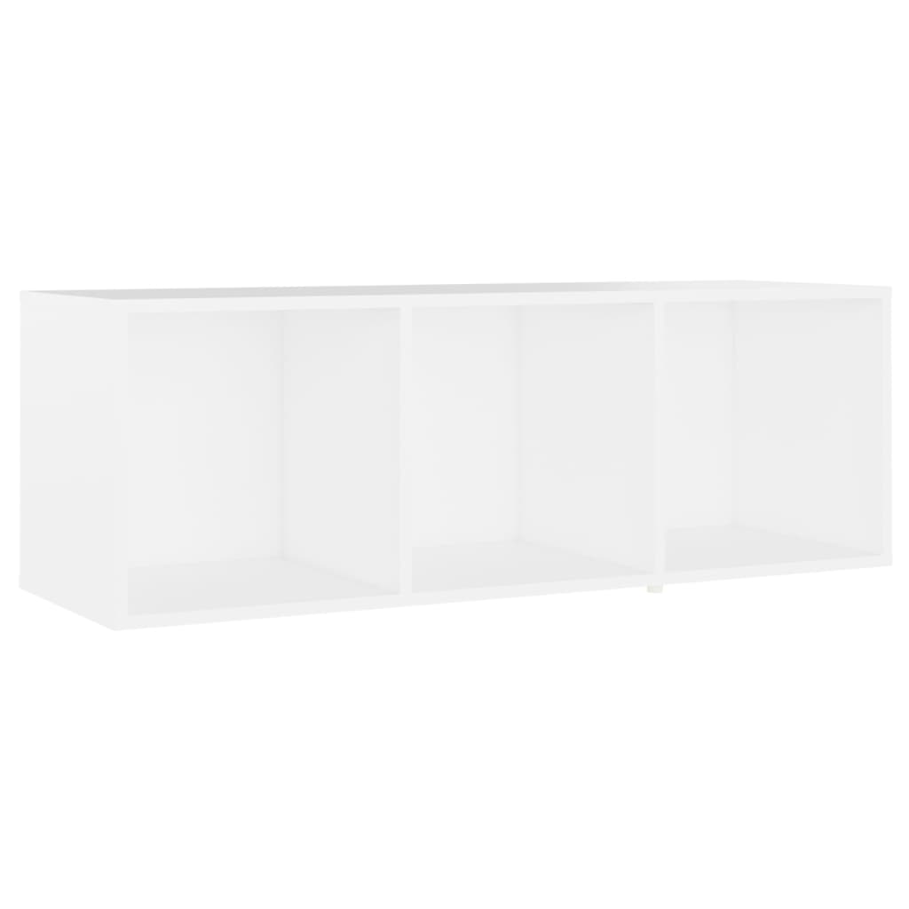 tv-skabe 4 stk. 107x35x37 cm konstrueret træ hvid