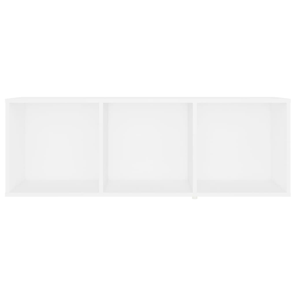 tv-skabe 4 stk. 107x35x37 cm konstrueret træ hvid