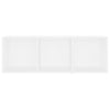 tv-skabe 4 stk. 107x35x37 cm konstrueret træ hvid