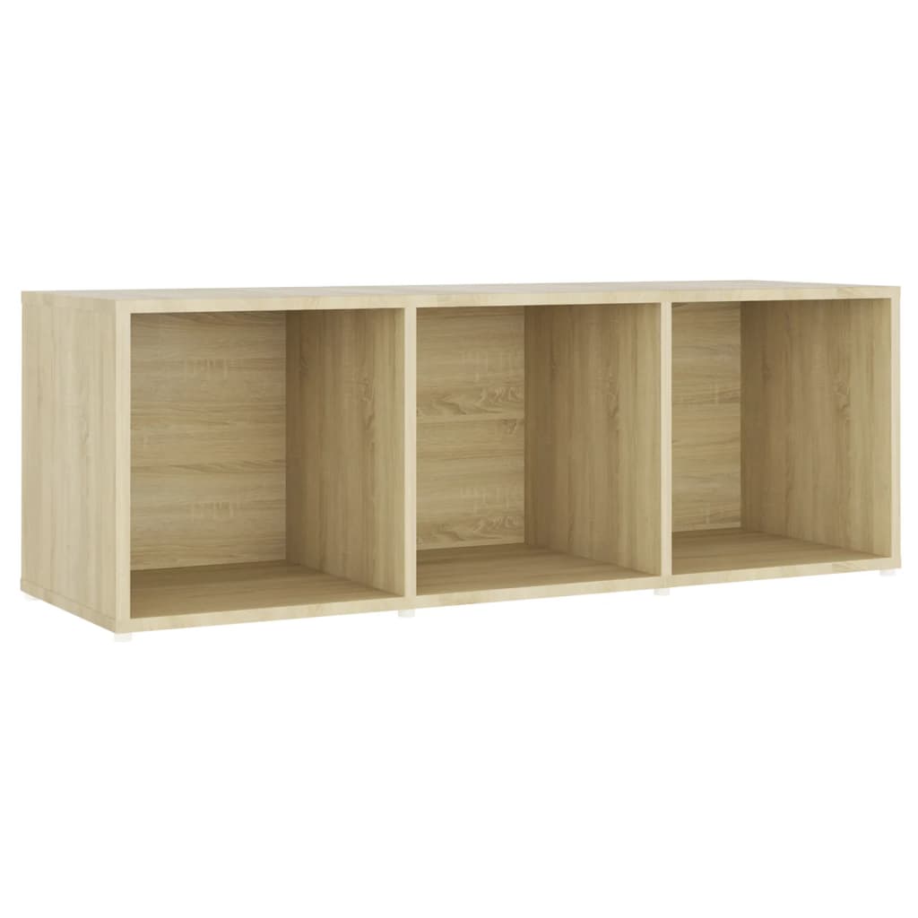 tv-skabe 4 stk. 107x35x37 cm konstrueret træ sonoma-eg
