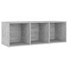 tv-skabe 4 stk. 107x35x37 cm konstrueret træ betongrå