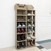 skoskabe 2 stk. 27,5x27x102 cm sonoma-eg