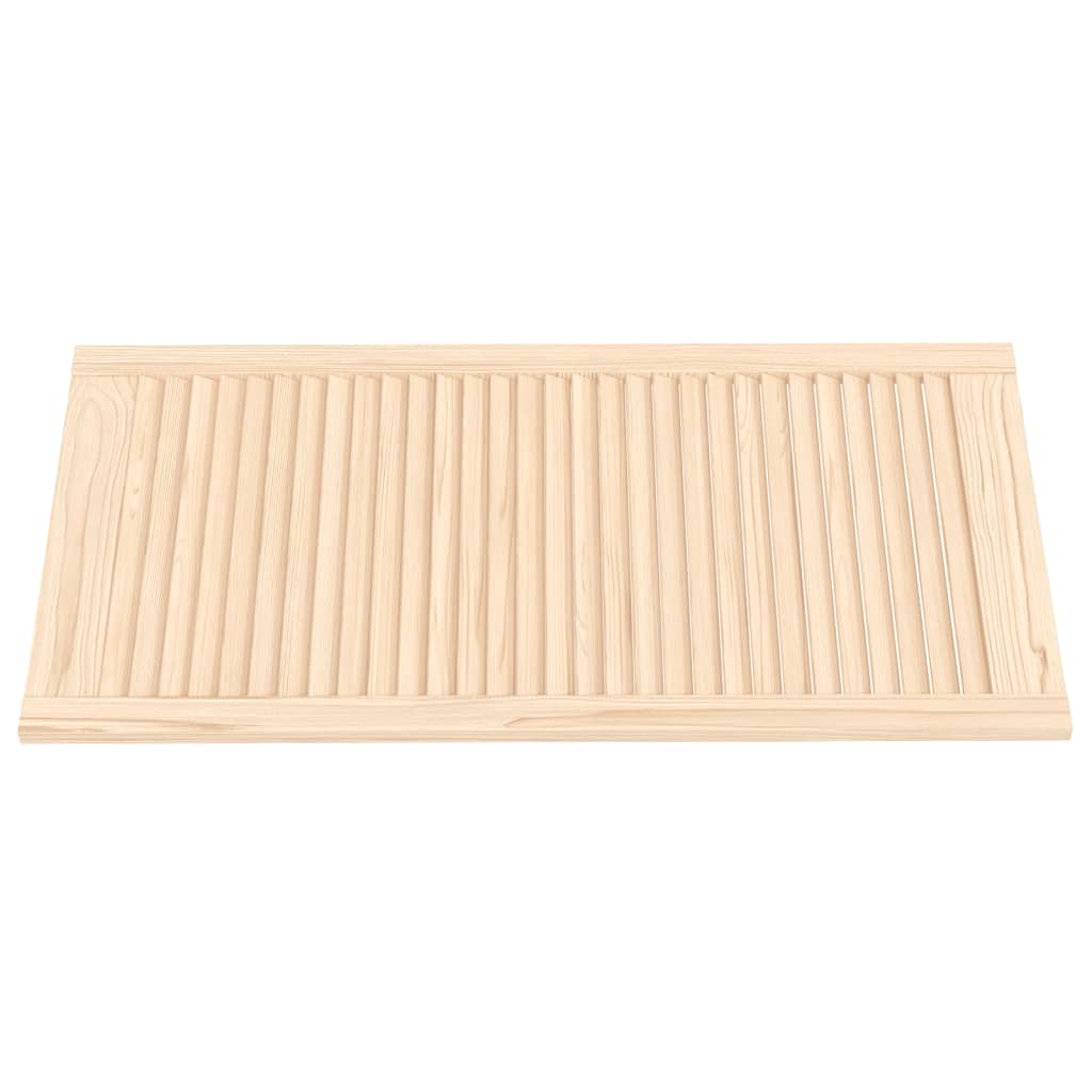 skabslåger 4 stk. 99,3x49,4 cm lameldesign massivt fyrretræ