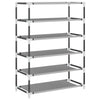 skoskab 60x28x90 stof grå
