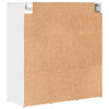 Skoskab med hylde Hvid 77,5 x 30 x 83,5 cm Konstrueret træ