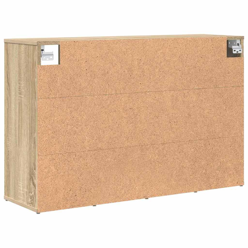 Skoskab med hylde Sonoma-eg 103 x 30 x 67 cm Konstrueret træ