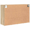 Skoskab med hylde Sonoma-eg 103 x 30 x 67 cm Konstrueret træ