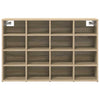 Skoskab med hylde Sonoma-eg 103 x 30 x 67 cm Konstrueret træ