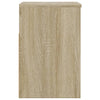 skobænk 60x30x45 cm konstrueret træ sonoma-eg