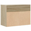 skobænk 60x30x45 cm konstrueret træ sonoma-eg