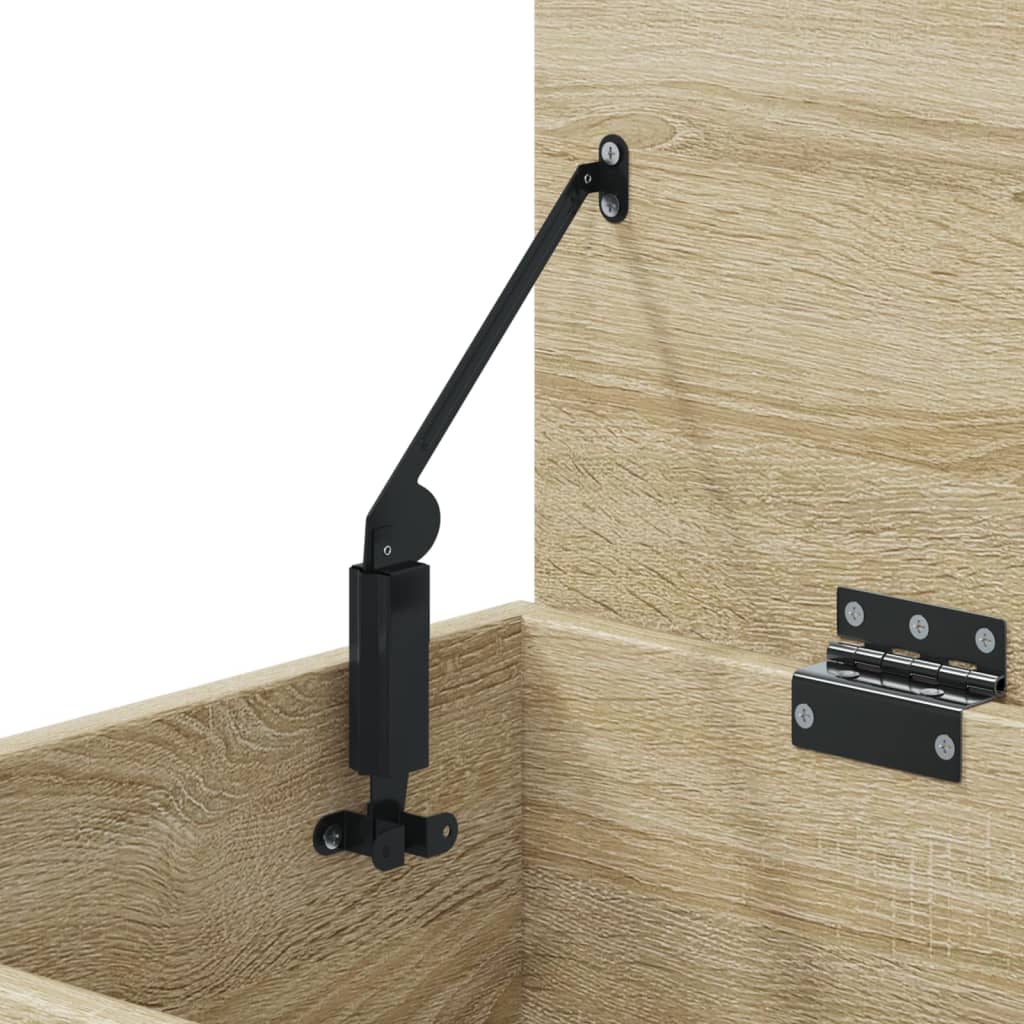 skobænk 60x30x45 cm konstrueret træ sonoma-eg