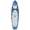 oppusteligt paddleboardsæt 330x76x10 cm havblå