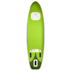 oppusteligt paddleboardsæt 330x76x10 cm grøn