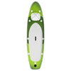 oppusteligt paddleboardsæt 360x81x10 cm grøn