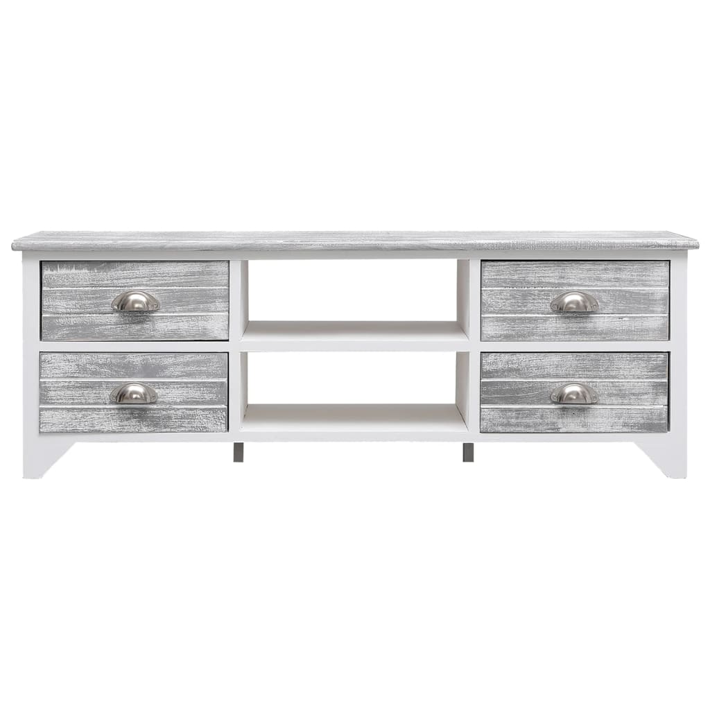 tv-skab 108x30x40 cm massivt kejsertræ