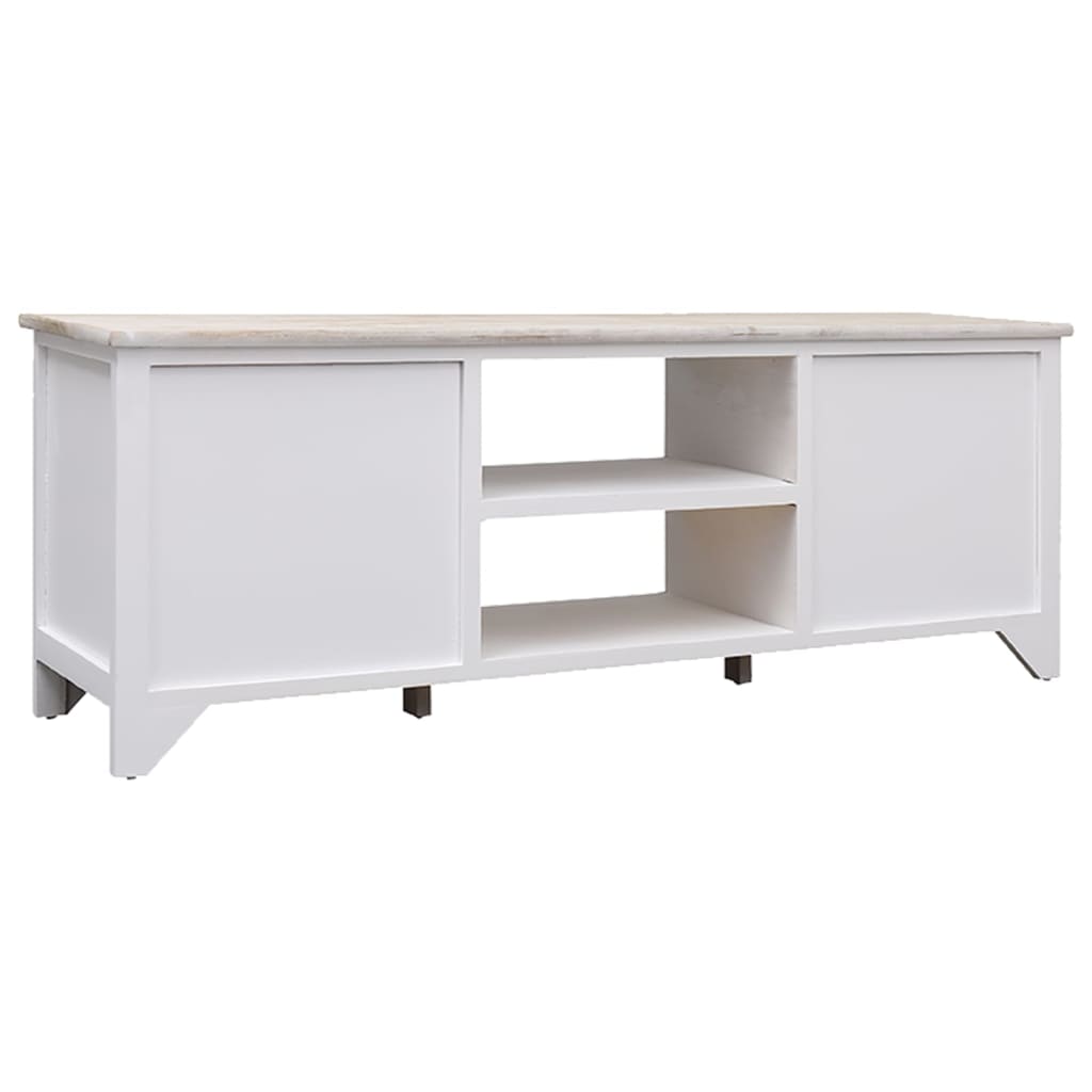 tv-skab 108x30x40 cm massivt kejsertræ