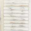 5-panels rumdeler 178,5x166 cm massivt træ antik hvid