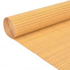 dobbeltsidet havehegn 90x400 cm gul