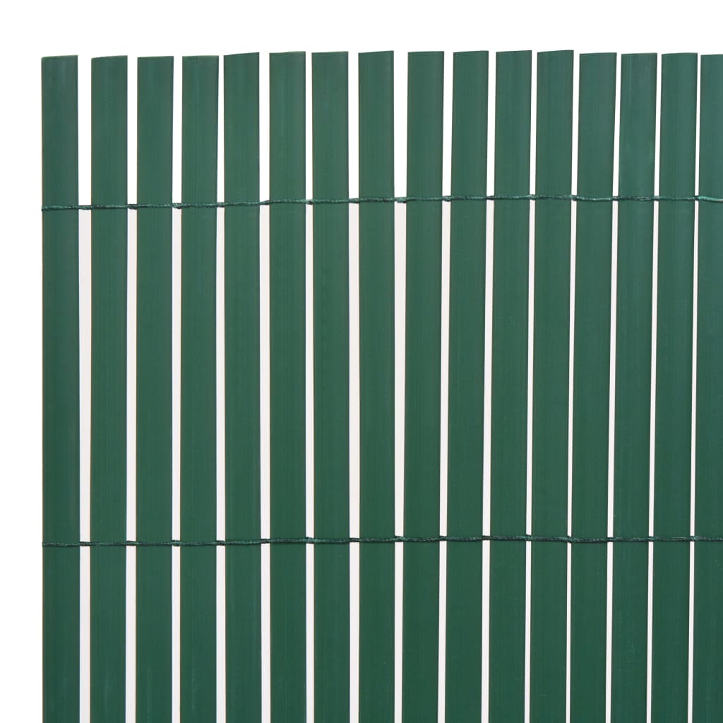 havehegn 110x400 cm dobbeltsidet grøn