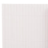 havehegn 110x500 cm dobbeltsidet hvid