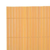 dobbeltsidet havehegn 110x500 cm gul