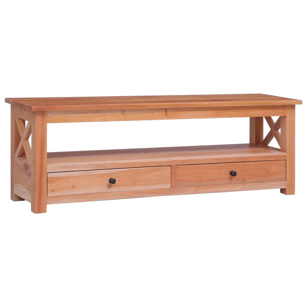 tv-skab 115x30x40 cm massivt mahognitræ