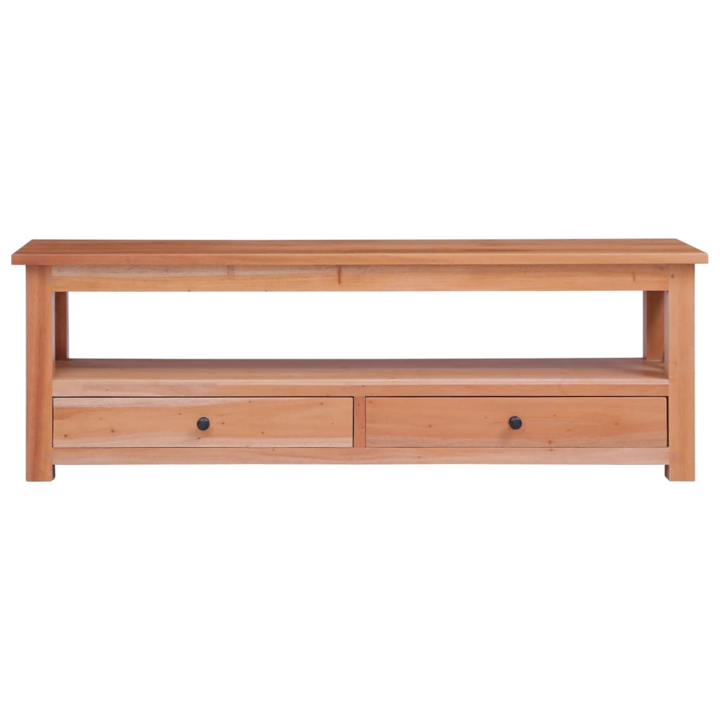 tv-skab 115x30x40 cm massivt mahognitræ