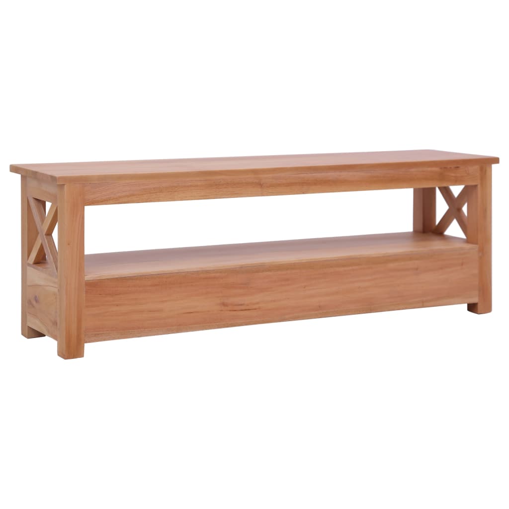 tv-skab 115x30x40 cm massivt mahognitræ