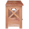 tv-skab 115x30x40 cm massivt mahognitræ