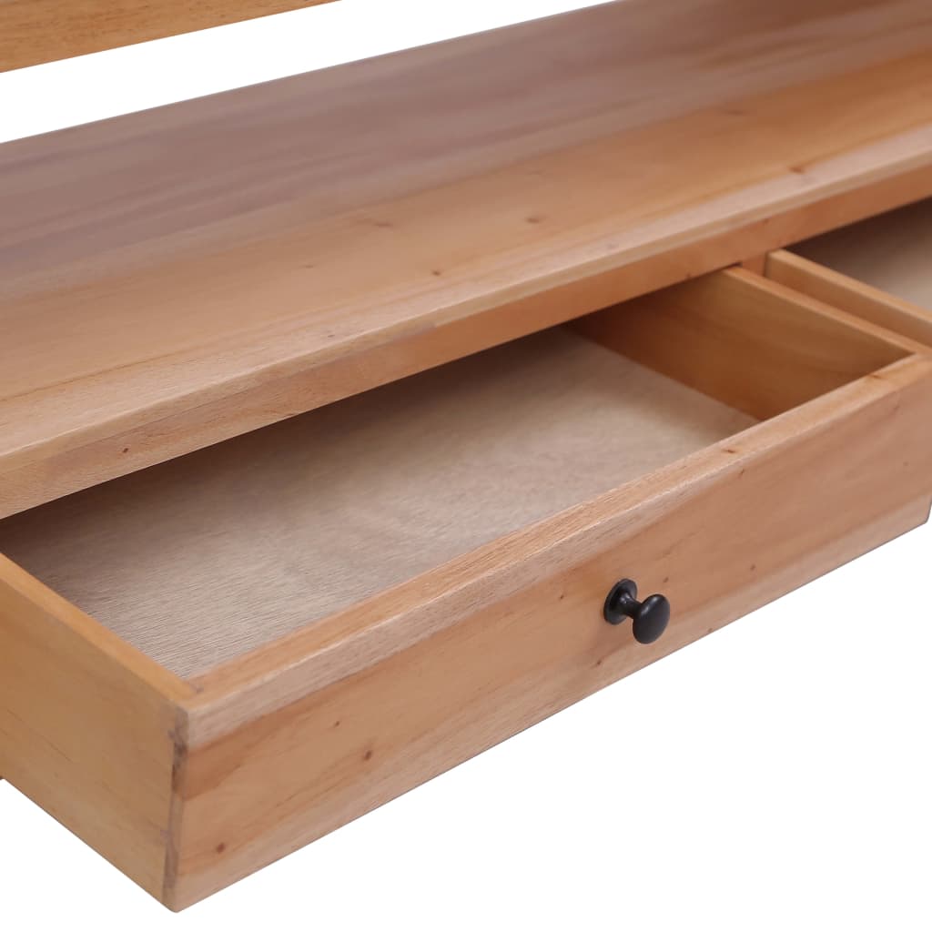 tv-skab 115x30x40 cm massivt mahognitræ