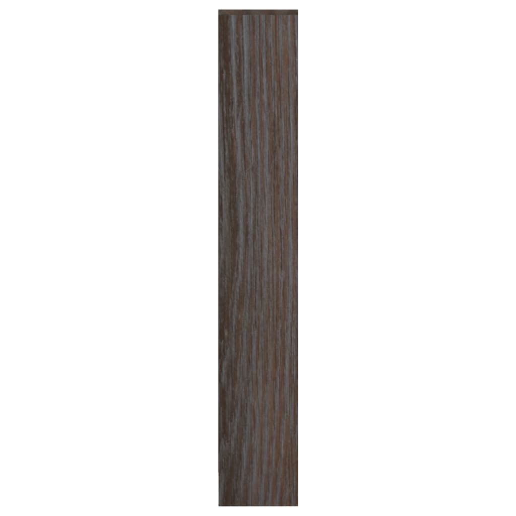 skoskab 59x24x136 cm 4 låger konstrueret træ grå sonoma-eg