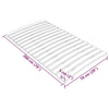 lamelbund med 17 lameller 70x200 cm