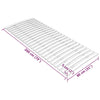 lamelbund med 24 lameller 80x200 cm
