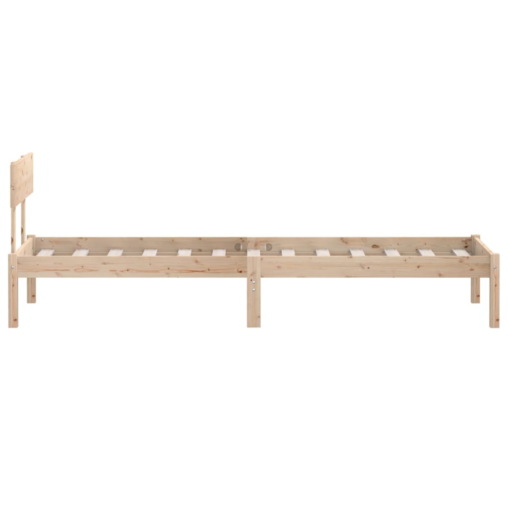 sengeramme 100x200 cm massivt fyrretræ