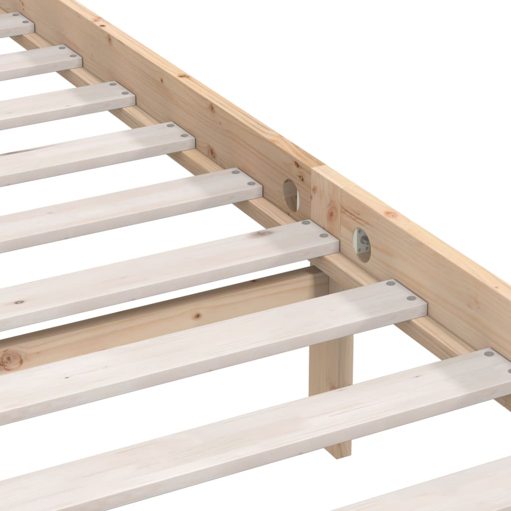 sengeramme 100x200 cm massivt fyrretræ