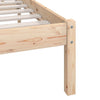 sengeramme 100x200 cm massivt fyrretræ