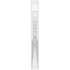 gabionkurv med 7 stolper 740x20x200 cm U-facon jern